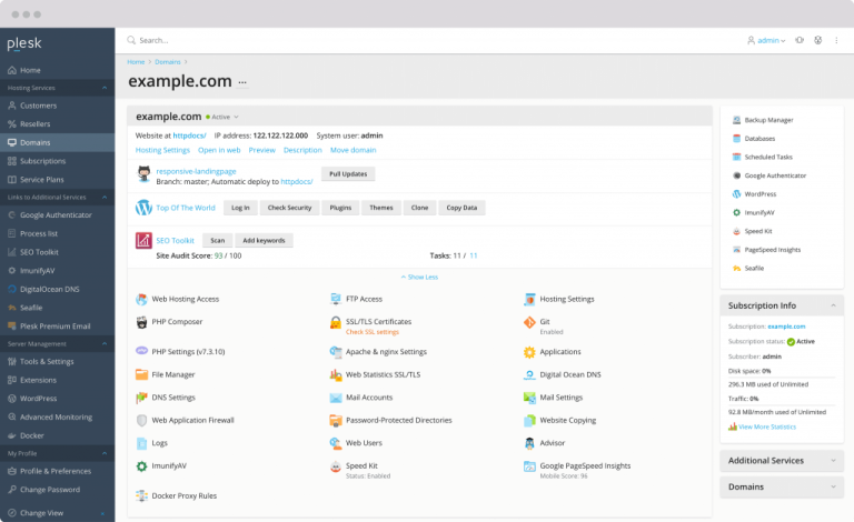 Discover the Power of Plesk VPS Hosting with Tremhost