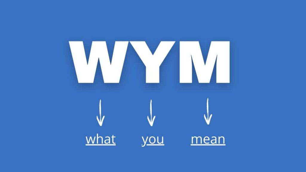Wym Meaning Tremhost News