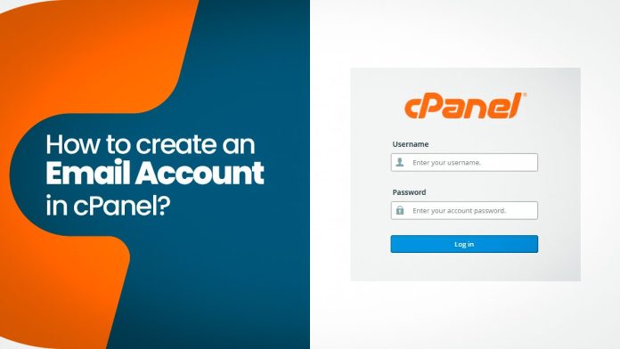 create email account in cpanel