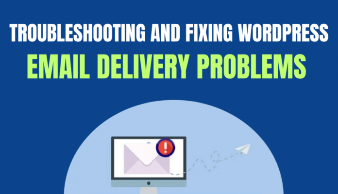 wordpress email fail troubleshoot